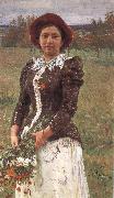 Ilya Repin Autumn painting